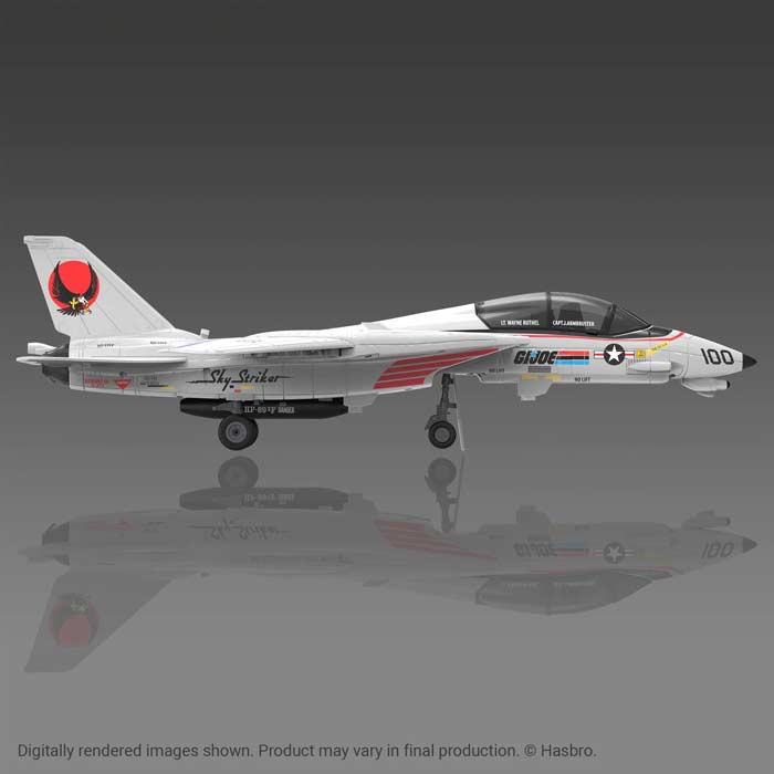 G.I.joe Retro Collection 3.75” Vehicle – 40th Anniversary: Combat Jet Skystriker (XP-14F) Image_4