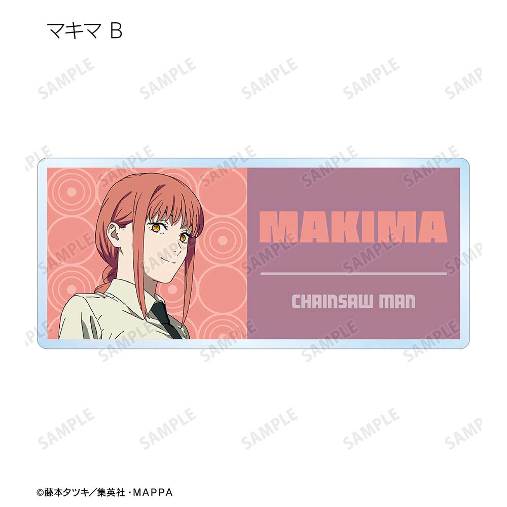(PO) Chainsaw Man Trading Acrylic Name Plate Ver. B [BOX] Image_5