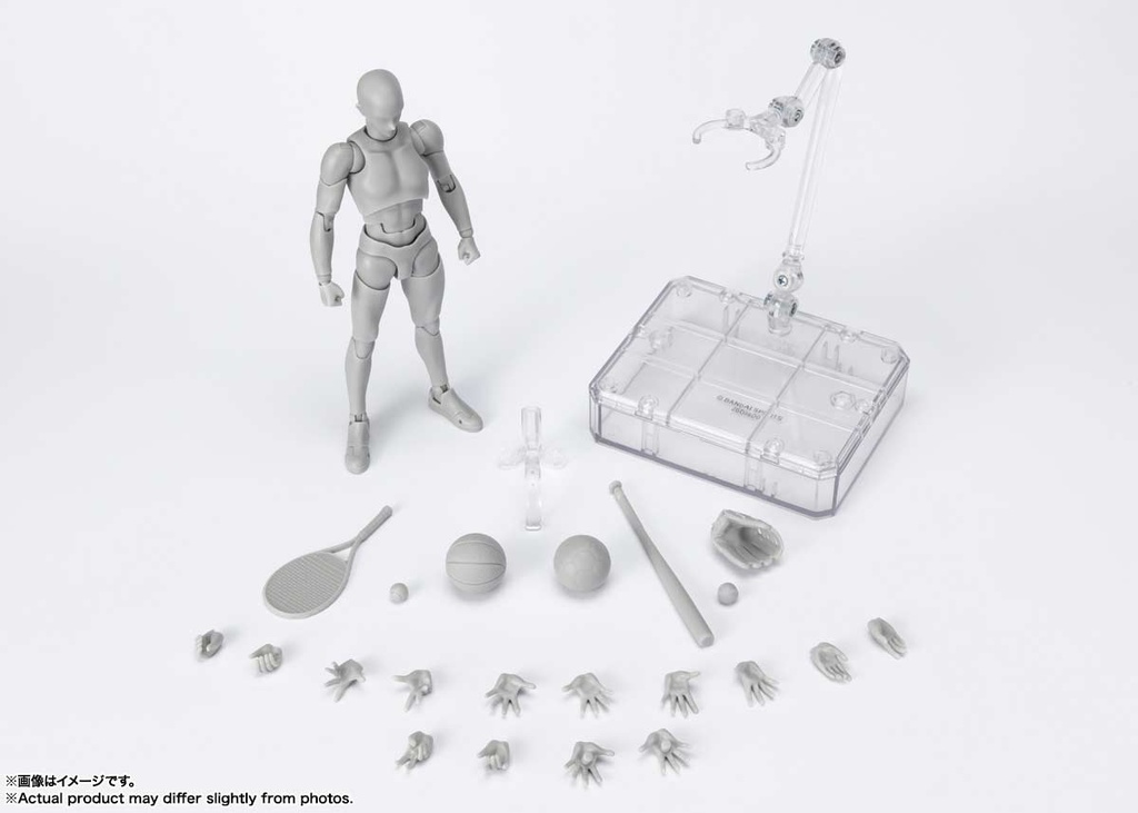 (PO) S.H.Figuarts Body-kun Sports Edition DX Set (Gray Color Ver.) Image_3
