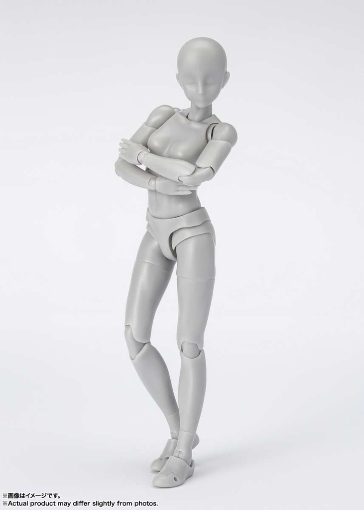 (PO) S.H.Figuarts Body-chan Sports Edition DX Set (Gray Color Ver.) Image_4