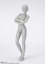 (PO) S.H.Figuarts Body-chan Sports Edition DX Set (Gray Color Ver.) Image_4