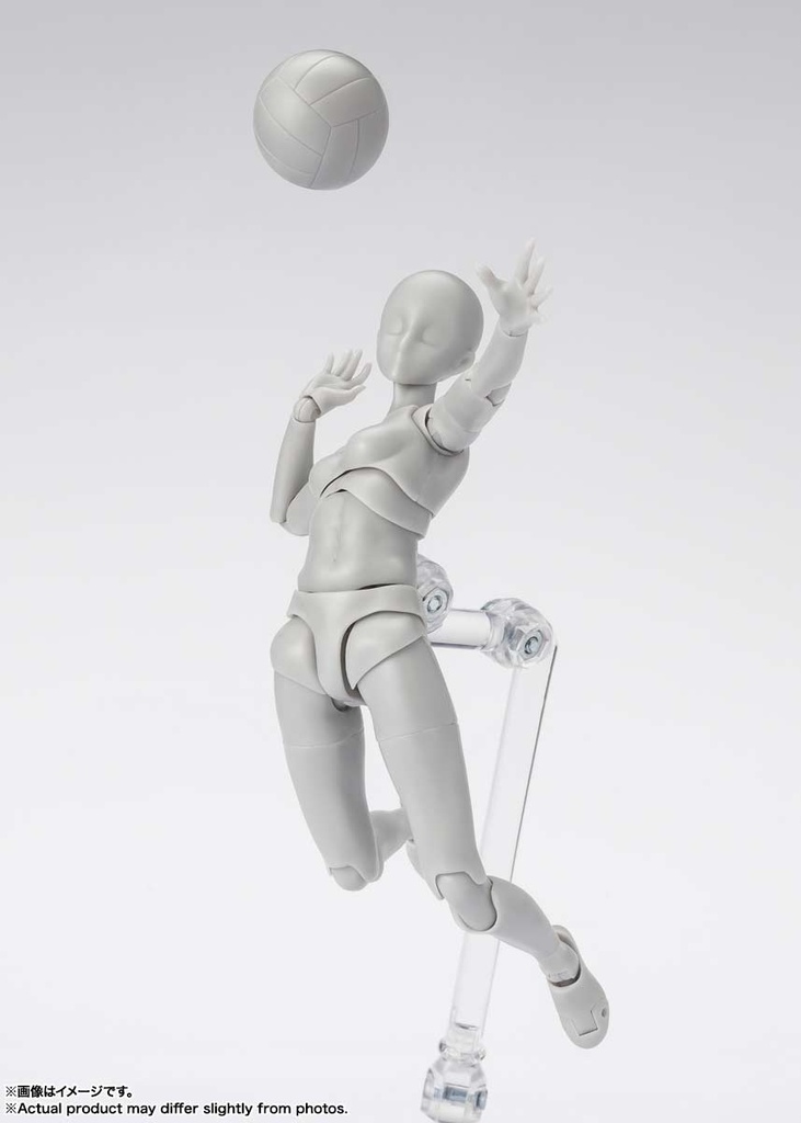 (PO) S.H.Figuarts Body-chan Sports Edition DX Set (Gray Color Ver.) Image_10