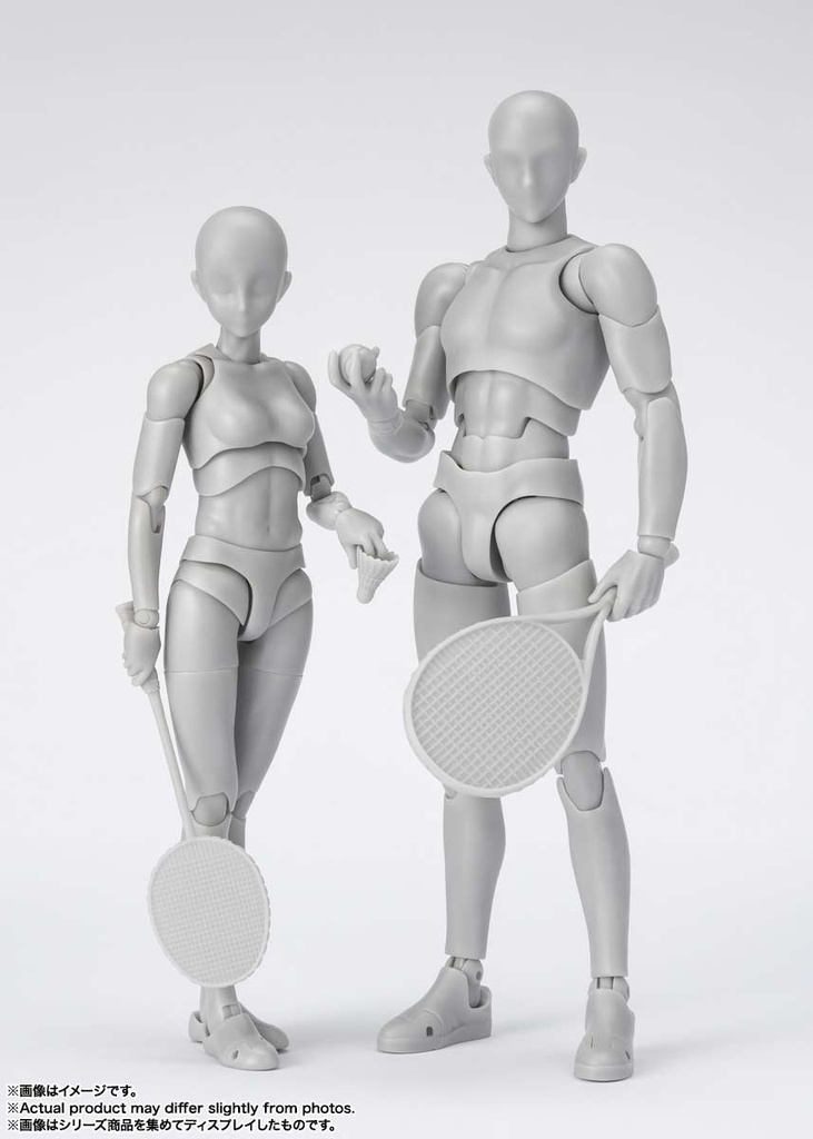 (PO) S.H.Figuarts Body-chan Sports Edition DX Set (Gray Color Ver.) Image_13