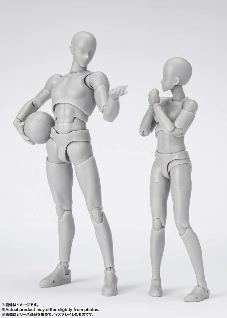 (PO) S.H.Figuarts Body-chan Sports Edition DX Set (Gray Color Ver.) Image_14