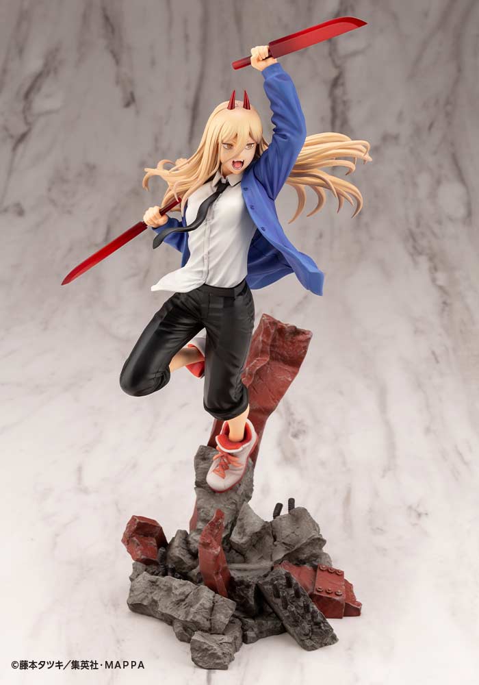 (PO) Chainsaw Man ARTFX J Power + Bonus Part Image_13