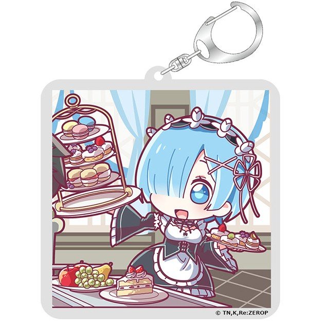 (PO) Re:Zero kara Hajimeru Isekai Seikatsu One Scene Acrylic Key Chain - Rem (9) Image_1