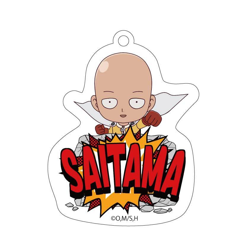 (PO) Notty Series One-Punch Man Trading Acrylic Key Chain (10) Image_2