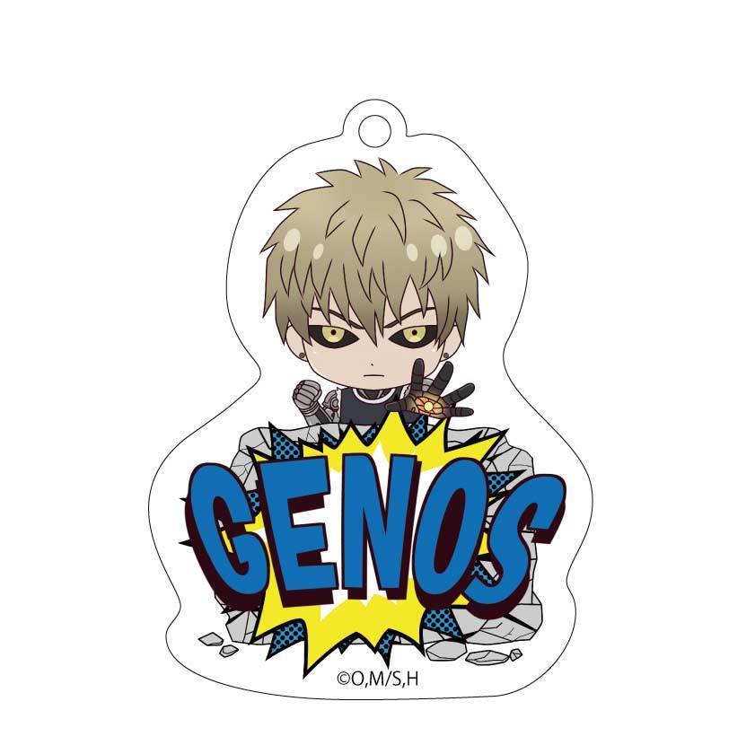(PO) Notty Series One-Punch Man Trading Acrylic Key Chain (10) Image_3