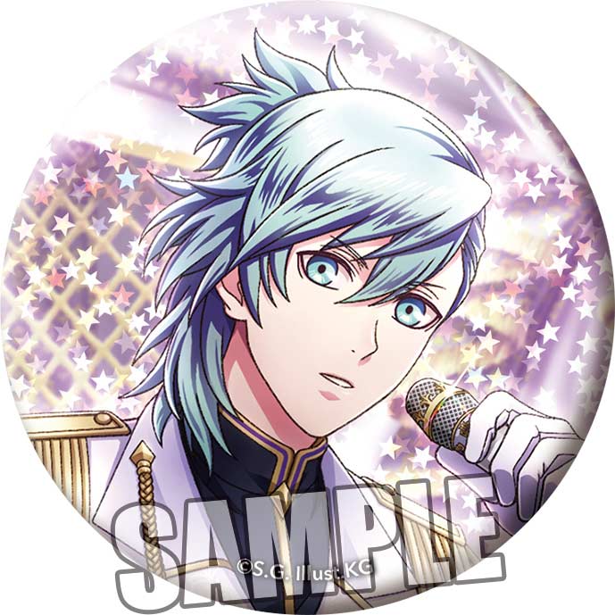 (PO) Uta no Prince-sama Shining Live Trading Star Hologram Can Badge White Flames Black Storms Another Shot Ver. [BOX] Image_11