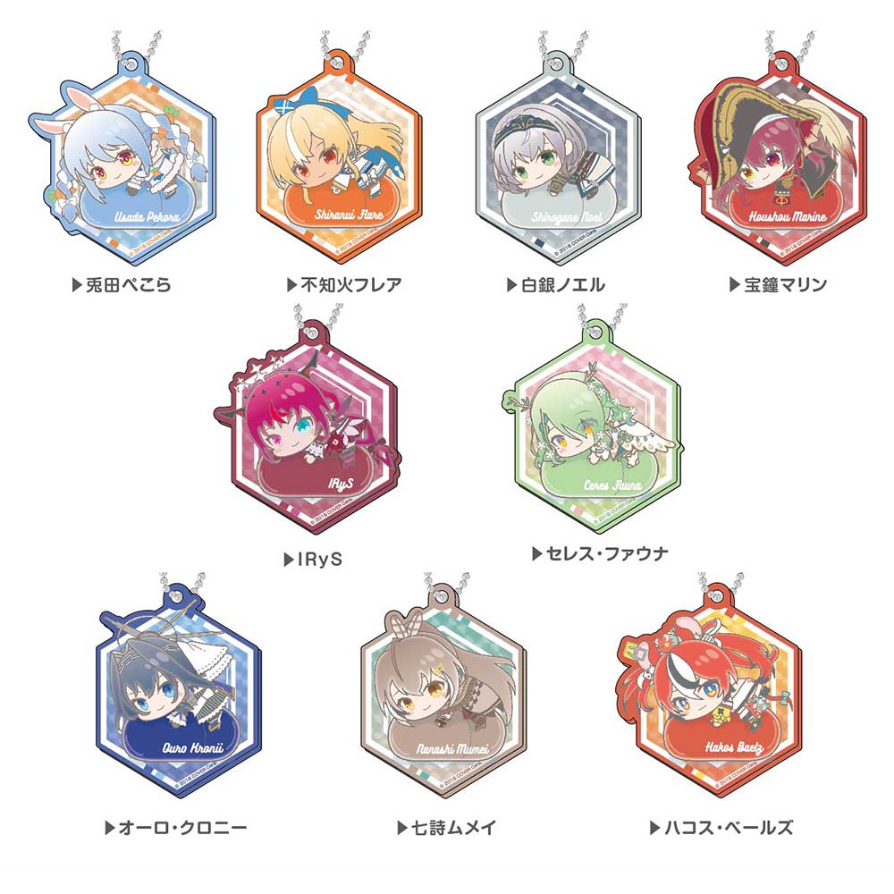 (PO) Kiratto DECOFRA Acrylic Key Chain Hololive Hug Meets C Box [BOX] Image_1
