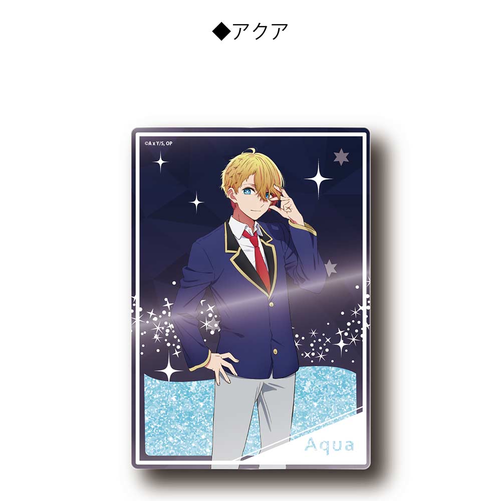(PO) Oshi no Ko Glitter Acrylic Block - Aqua Image_1
