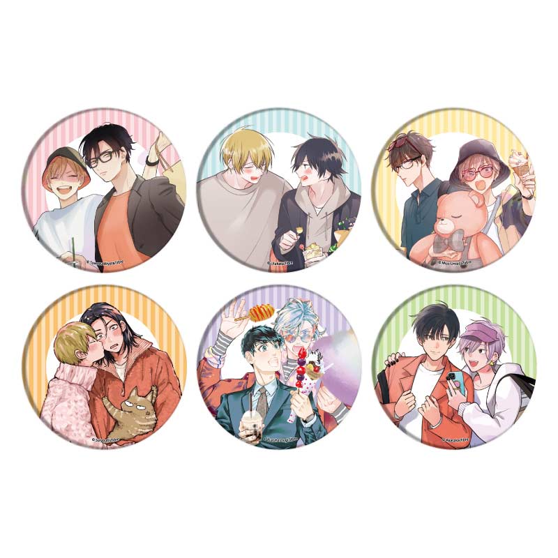 (PO) Can Badge B-BOY P! 01 Original Illustration [BOX] Image_1
