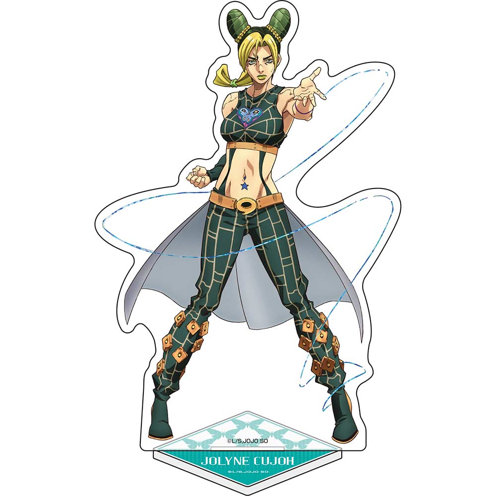 (PO) JoJo's Bizarre Adventure: Stone Ocean Original Illustration Big Acrylic Stand AM 1 Cujoh Jolyne Image_3