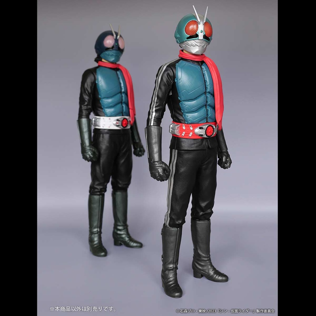(PO) Jumbo Soft Vinyl Figure 1/6 Shin Kamen Rider - Kamen Rider 2 + 1 Image_7