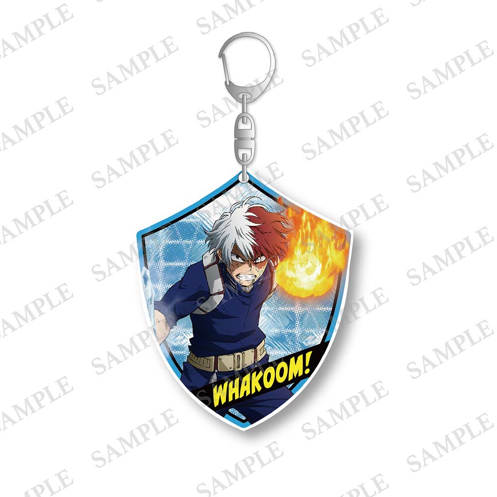 (PO) My Hero Academia Acrylic Key Chain Strong Hero Ver. - Todoroki Shoto Image_1