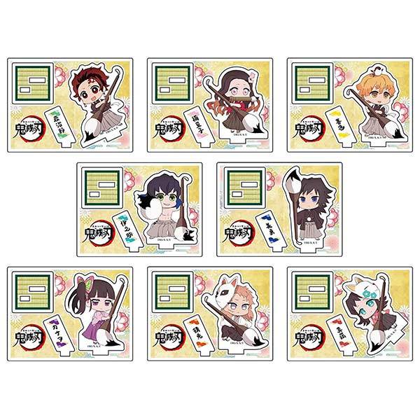 (PO) Demon Slayer: Kimetsu no Yaiba Trading Acrylic Stand Kakizome Ver. Type-A (1) Image_1