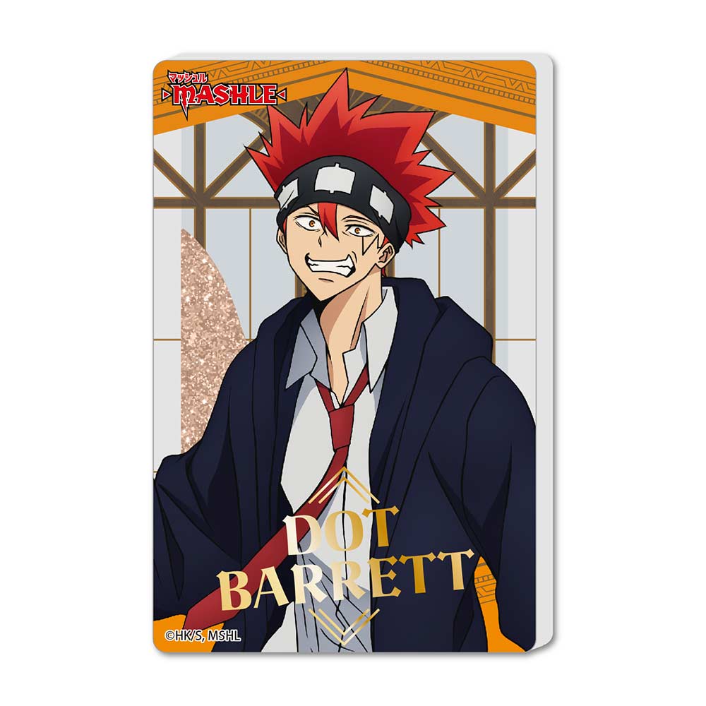 (PO) Mashle: Magic and Muscles Glitter Acrylic Block - Dot Barrett Image_1