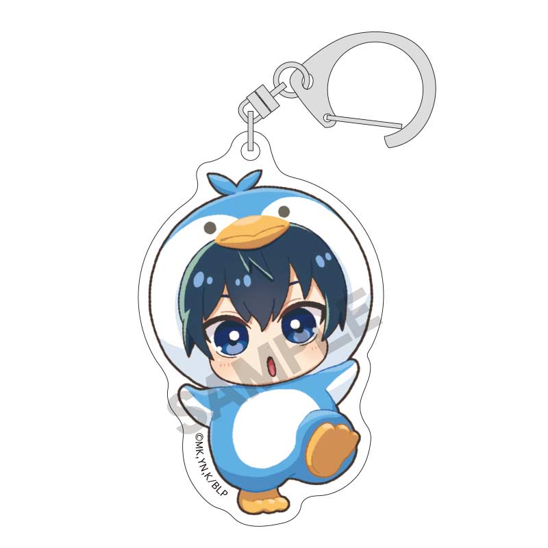 (PO) Blue Lock Trading Acrylic Key Chain Kigurumins Cool [BOX] Image_2