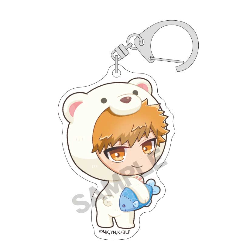 (PO) Blue Lock Trading Acrylic Key Chain Kigurumins Cool [BOX] Image_4