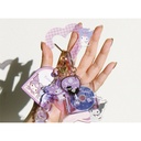 (PO) Sanrio Characters Die-cut Acrylic Carabiner Holder - Kuromi Image_2