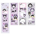 (PO) Sanrio Characters Frame & Deco Sticker - Purple Image_1