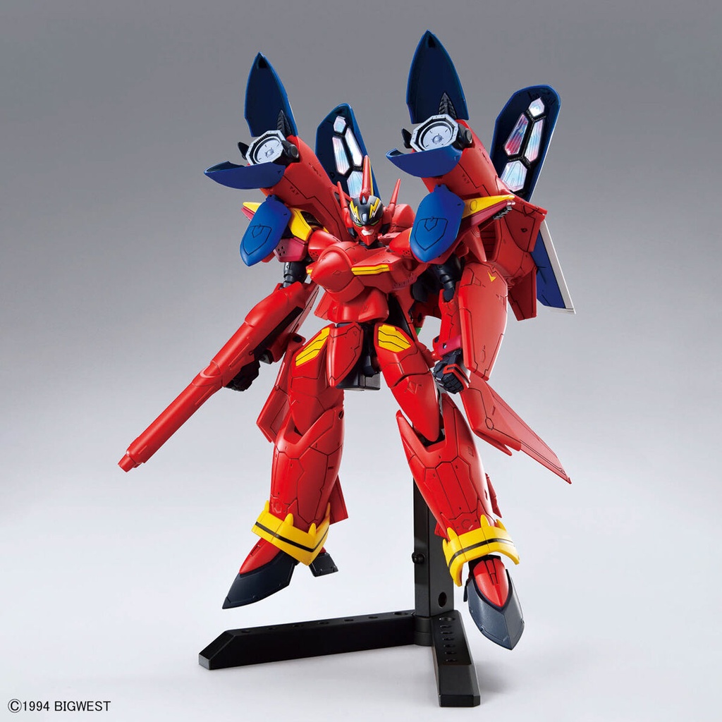 (PO) HG Macross 7 VF-19 Custom Fire Valkyrie with Sound Booster Image_2
