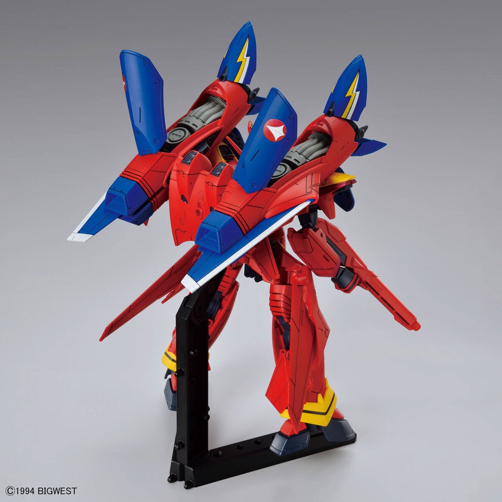 (PO) HG Macross 7 VF-19 Custom Fire Valkyrie with Sound Booster Image_4