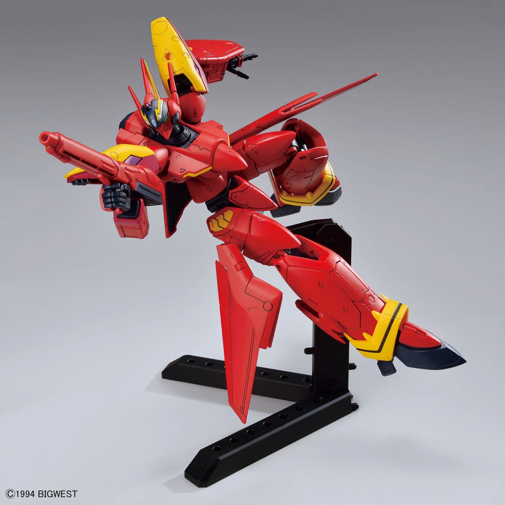 (PO) HG Macross 7 VF-19 Custom Fire Valkyrie with Sound Booster Image_5
