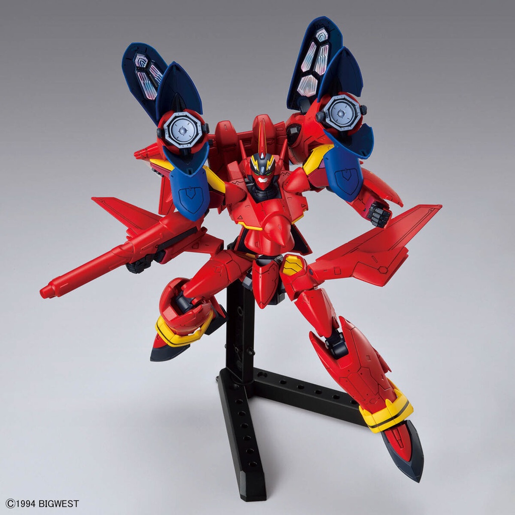 (PO) HG Macross 7 VF-19 Custom Fire Valkyrie with Sound Booster Image_6