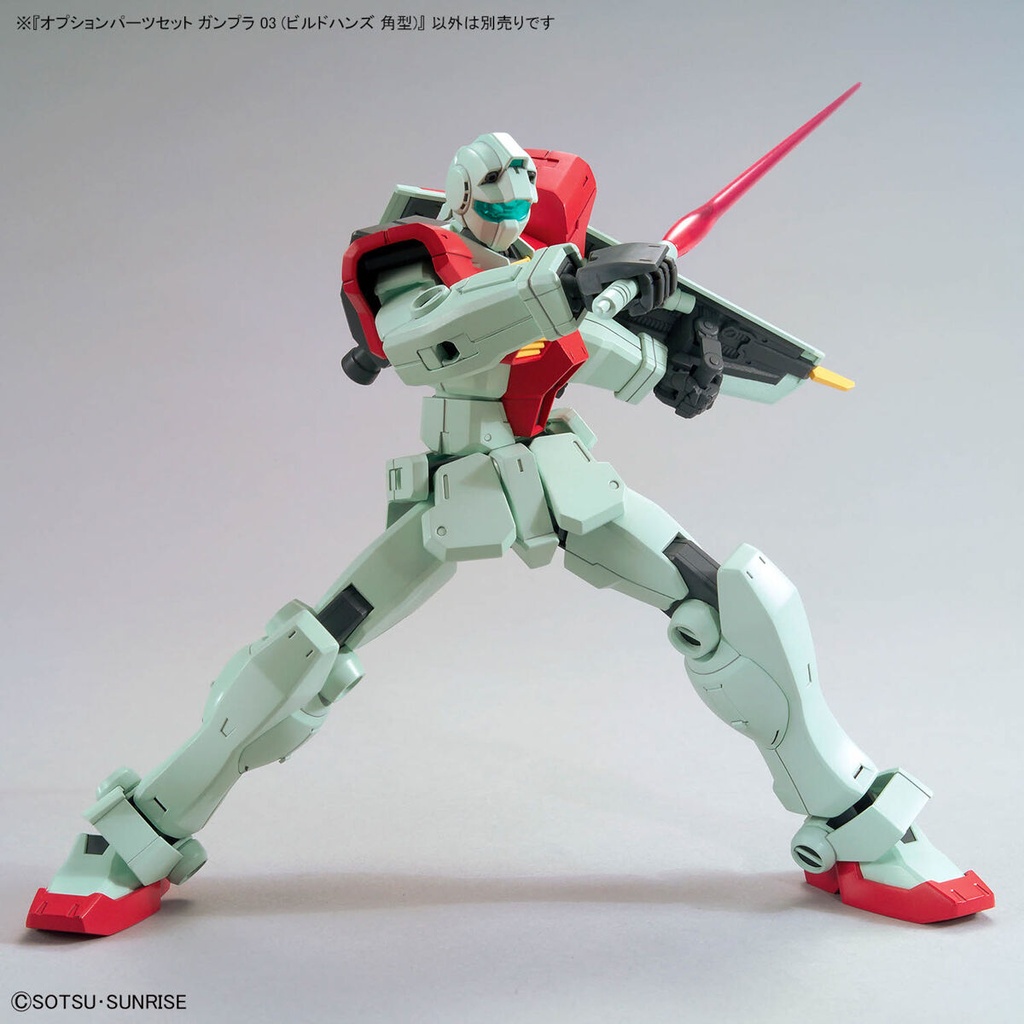 (PO) Optional Parts Set Gunpla 03 Gundam Build Divers (Buildhands Square) Image_4