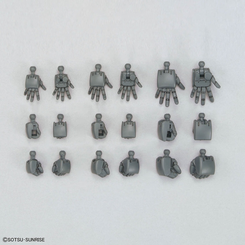 (PO) Optional Parts Set Gunpla 04 Gundam Build Divers (Buildhands Round) Image_2