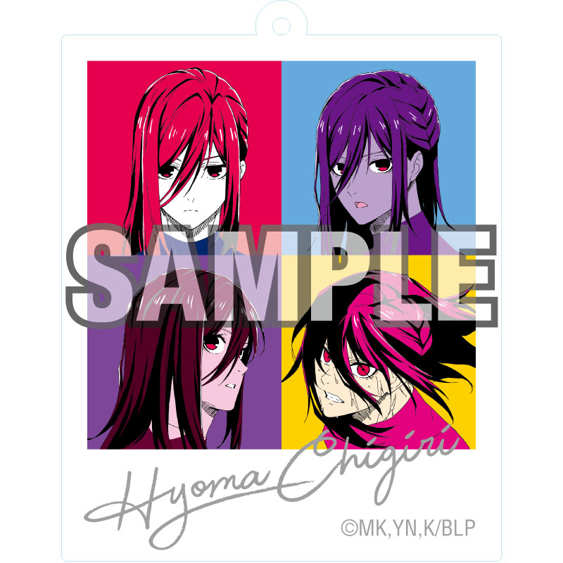 (PO) Blue Lock Acrylic Key Chain Pop Art Chigiri Hyoma Image_1