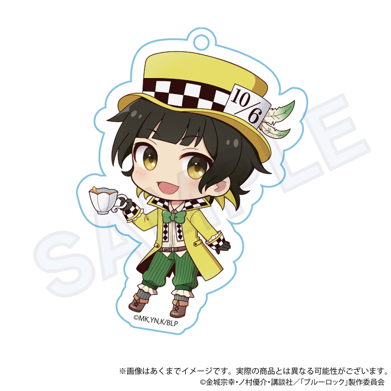 (PO) Blue Lock Trading Acrylic Key Chain Alice Ver. [BOX] Image_3