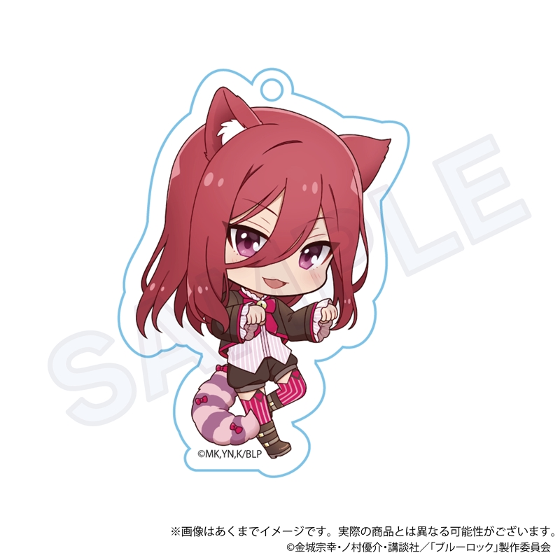 (PO) Blue Lock Trading Acrylic Key Chain Alice Ver. [BOX] Image_4