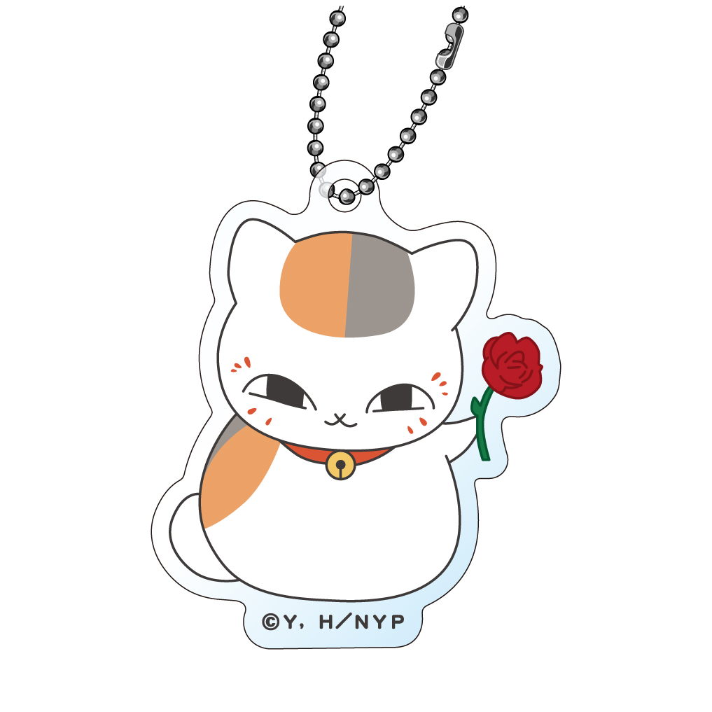 (PO) Natsume Yujincho Nyanko-sensei Acrylic Key Chain [BOX] Image_2