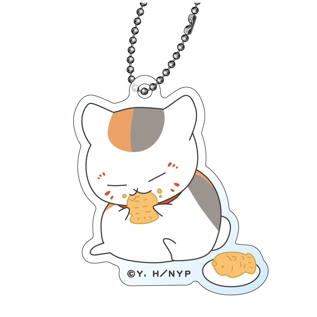 (PO) Natsume Yujincho Nyanko-sensei Acrylic Key Chain [BOX] Image_3