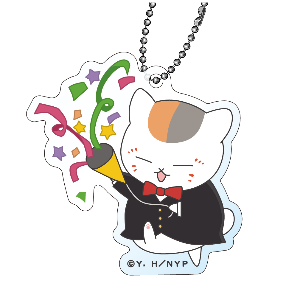 (PO) Natsume Yujincho Nyanko-sensei Acrylic Key Chain [BOX] Image_5