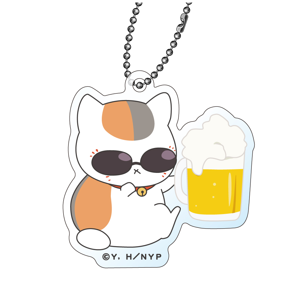 (PO) Natsume Yujincho Nyanko-sensei Acrylic Key Chain [BOX] Image_6
