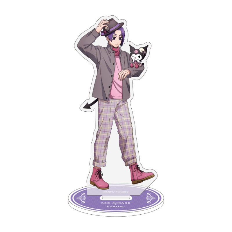 (PO) Chara Acrylic Figure Blue Lock x Sanrio Characters 26 Mikage Reo x Kuromi (Original Illustration) Image_1