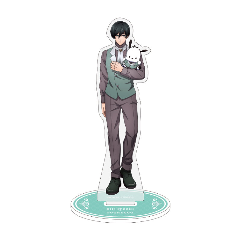 (PO) Chara Acrylic Figure Blue Lock x Sanrio Characters 27 Itoshi Rin x Pochacco (Original Illustration) Image_1