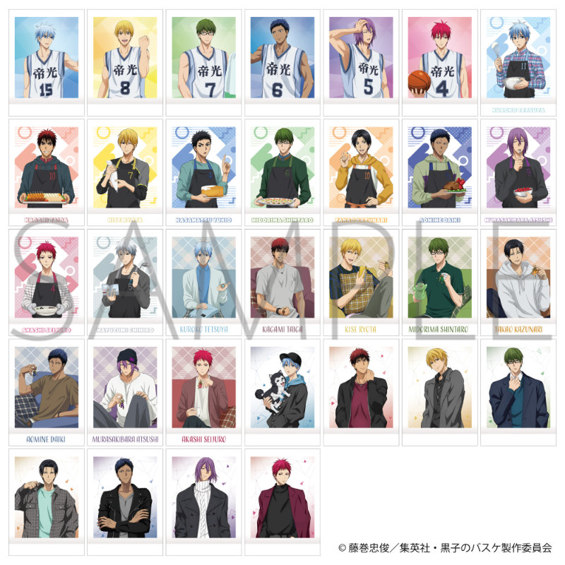 (PO) Kuroko's Basketball PashaColle Vol. 3 [BOX] Image_1