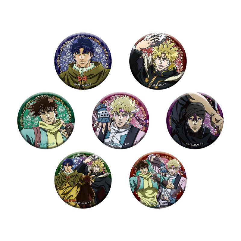 (PO) JoJo's Bizarre Adventure Original Illustration Can Badge Collection JF24 [BOX] Image_1