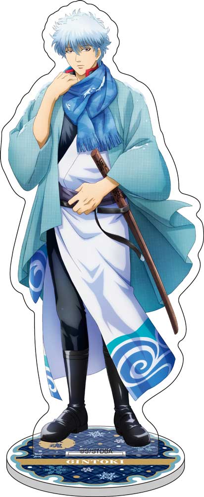 (PO) Gintama Big Acrylic Stand Winter Night Ver. 1 Sakata Gintoki Image_3