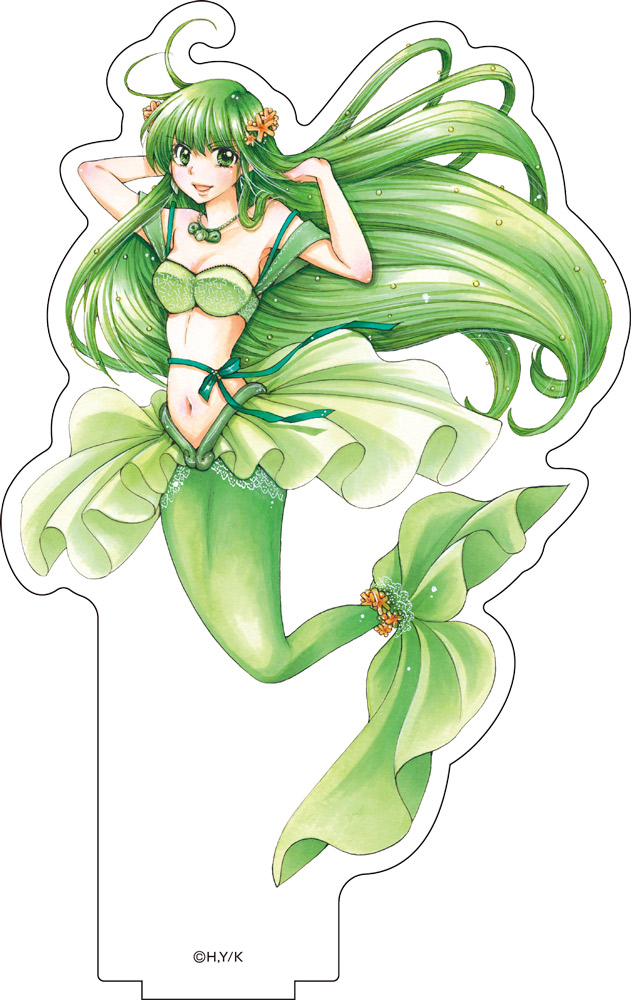 (PO) Mermaid Melody Pichi Pichi Pitch Original Illustration Big Acrylic Stand 3 Toin Rina Image_2