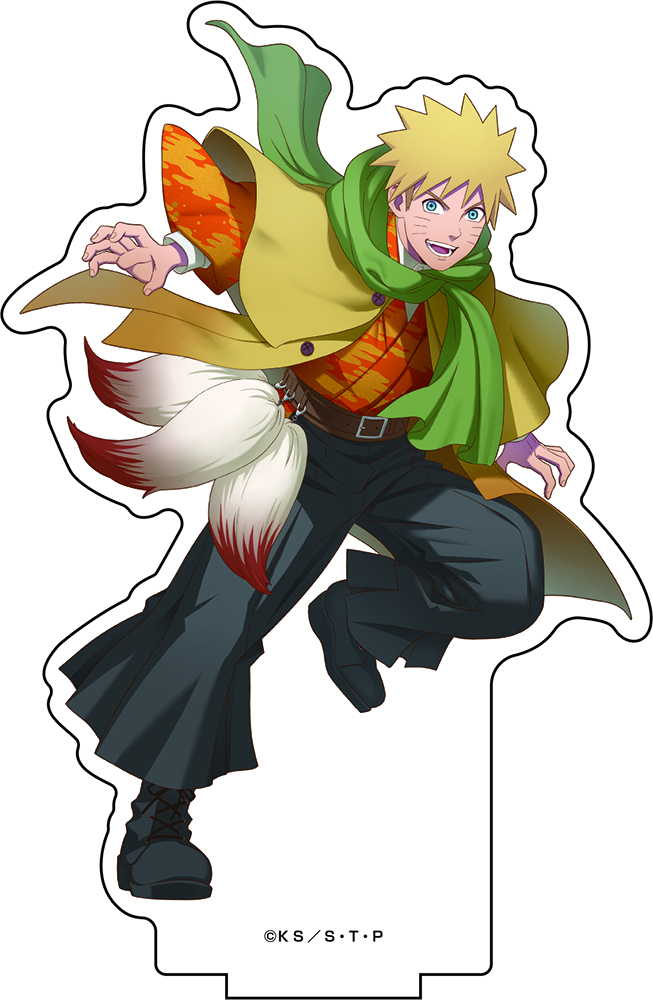 (PO) NARUTO Shippuden Original Illustration Big Acrylic Stand Werewolf Ver. 1 Uzumaki Naruto Image_2
