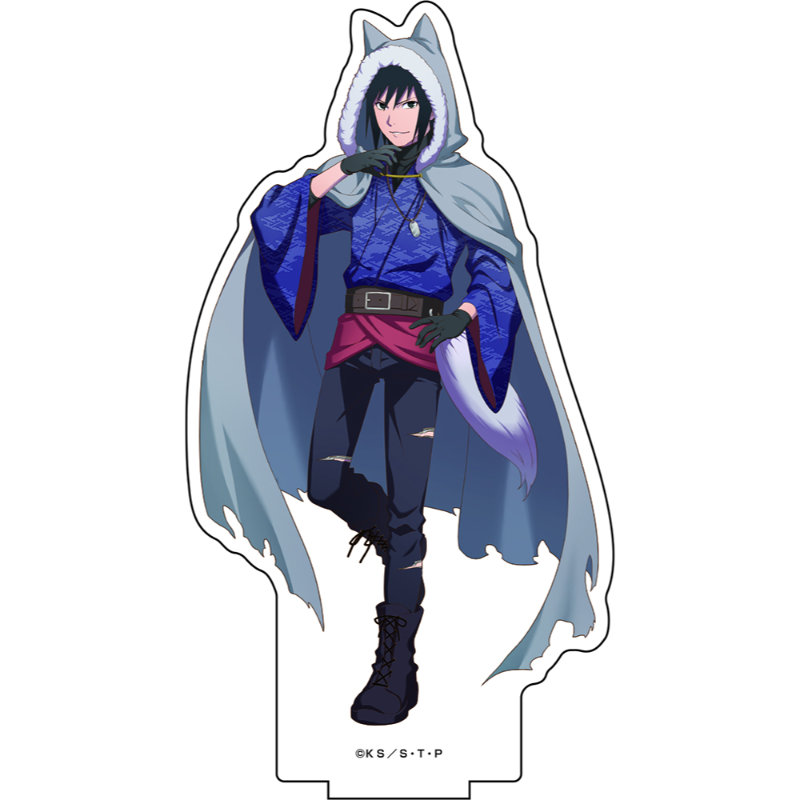 (PO) NARUTO Shippuden Original Illustration Big Acrylic Stand Werewolf Ver. 2 Uchiha Sasuke Image_1