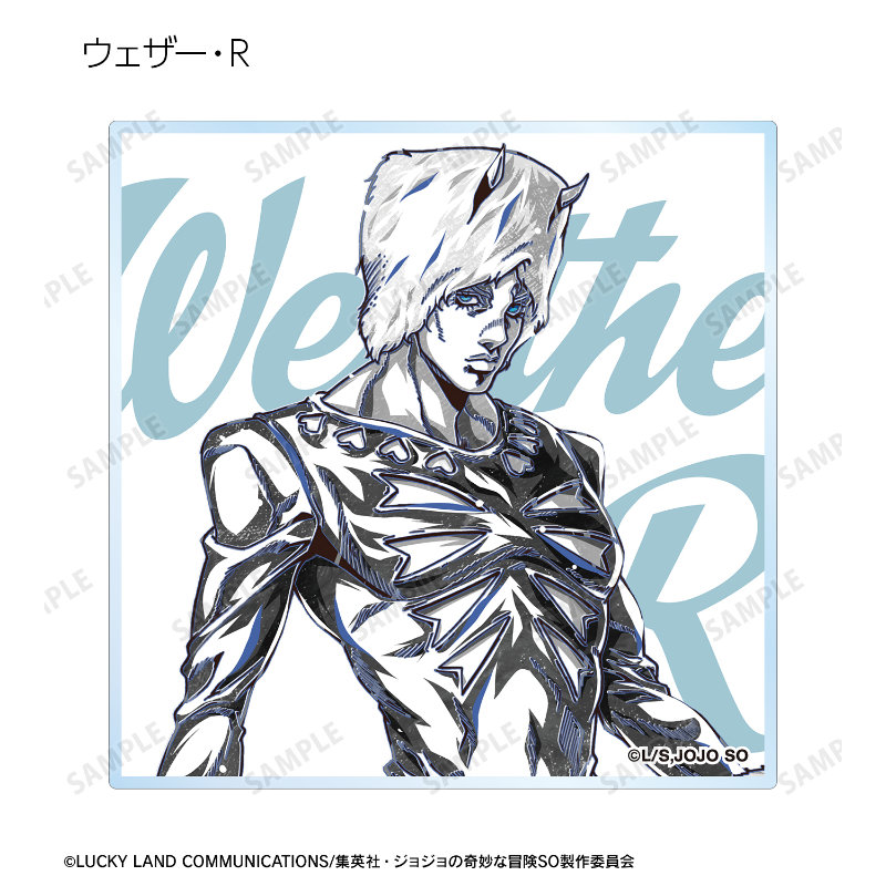 (PO) JoJo's Bizarre Adventure: Stone Ocean Trading Ani-Art BLACK LABEL Acrylic Coaster Ver. A [BOX] Image_7