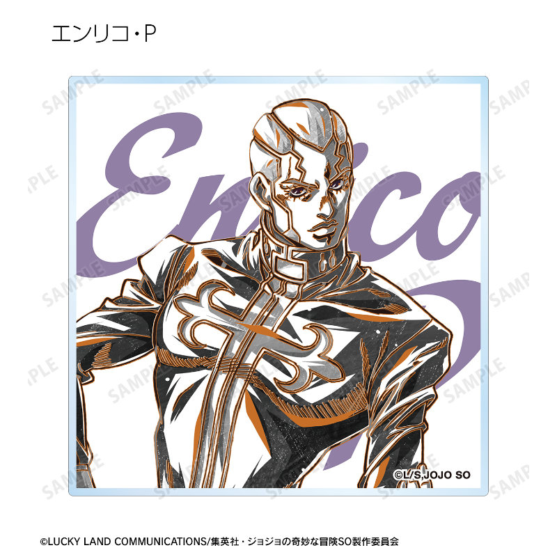 (PO) JoJo's Bizarre Adventure: Stone Ocean Trading Ani-Art BLACK LABEL Acrylic Coaster Ver. A [BOX] Image_10