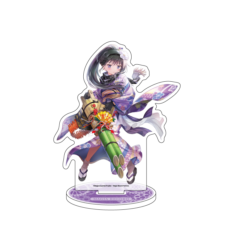 (PO) Acrylic Stand Magia Record Puella Magi Madoka Magica Side Story 01 Akemi Homura Kimono Ver. (Official Illustration) Image_1