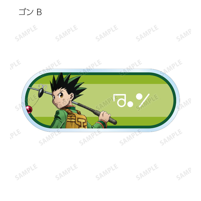 (PO) Hunter x Hunter Original Illustration Tatakau Senaka Ver. Trading Acrylic Name Plate [BOX] Image_4